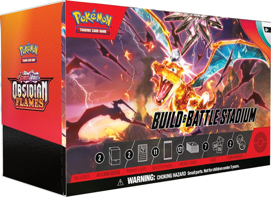 Pokemon Tcg Scarlet  Violet Obsidian Flames   Build  Battle Stadium