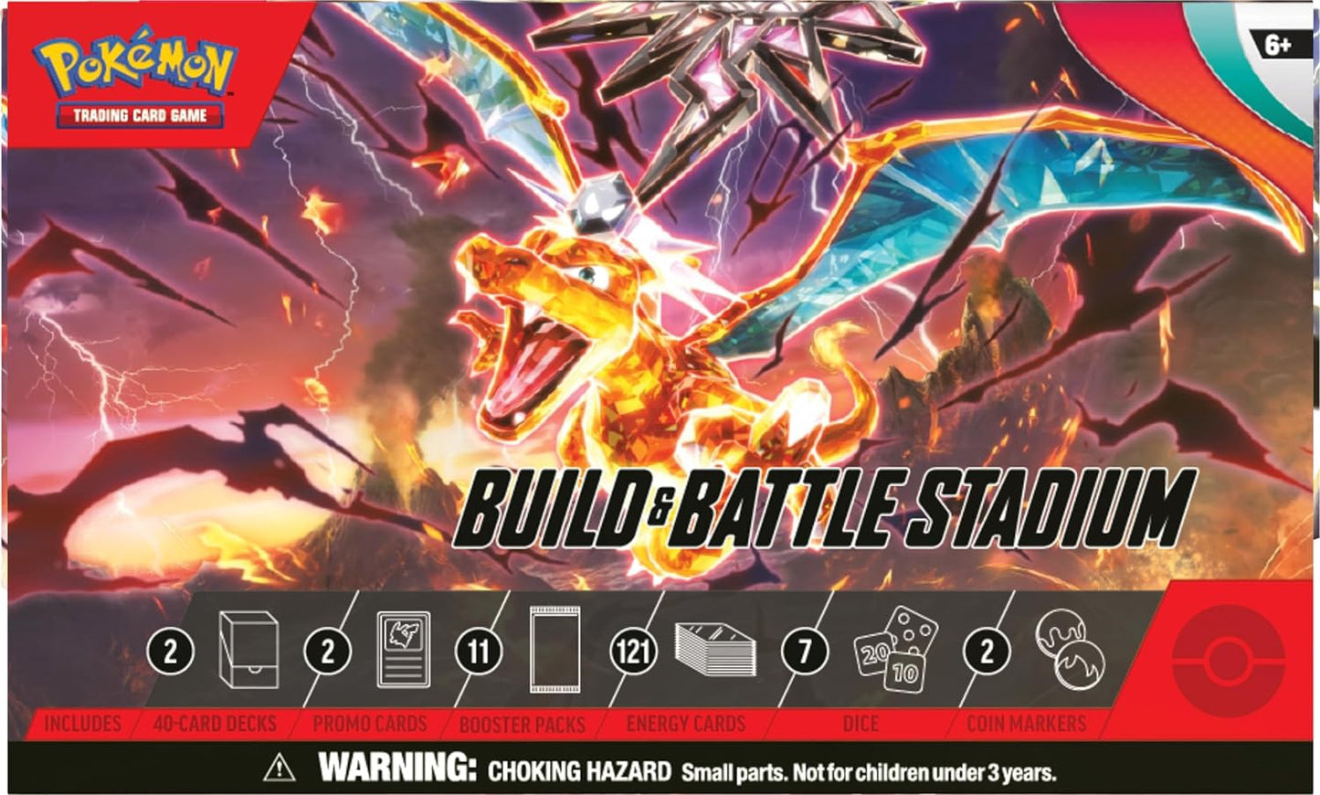 Pokemon Tcg Scarlet  Violet Obsidian Flames   Build  Battle Stadium
