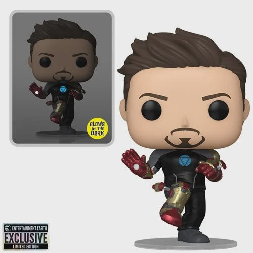 Iron Man 3 Tony Stark Suit Up Glow In The Dark Funko Pop
