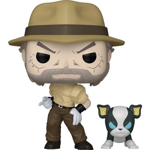 JoJo's Bizarre Adventure Joseph Joestar and Iggy Funko Pop! Vinyl Figure and Buddy