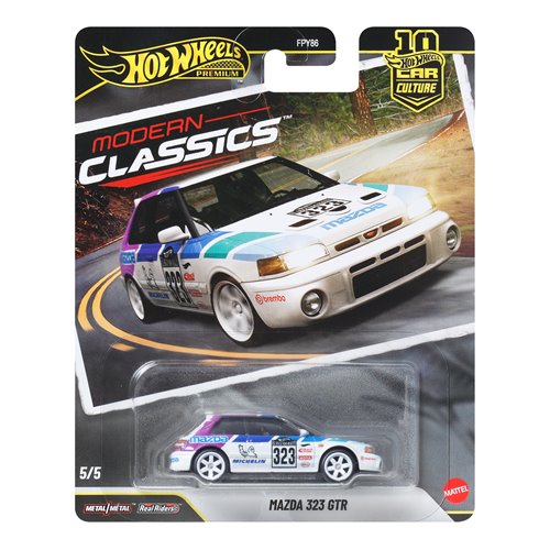 Hot Wheels Car Culture Modern Classics Mazda 323 GTR Premium 1:64 Fahrzeug