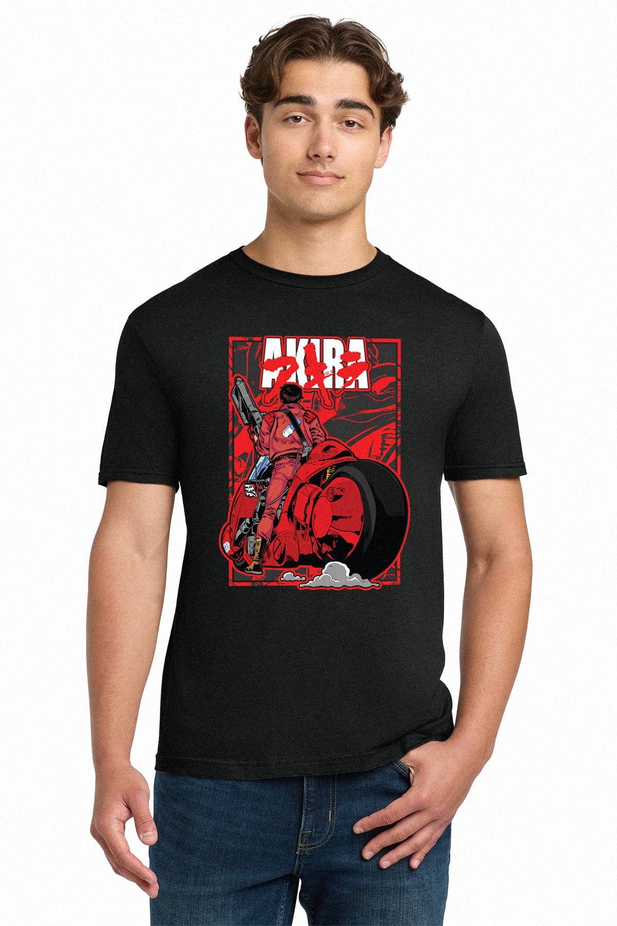 Akira Kaneda Neo-Tokyo Biker Adult Unisex T-Shirt