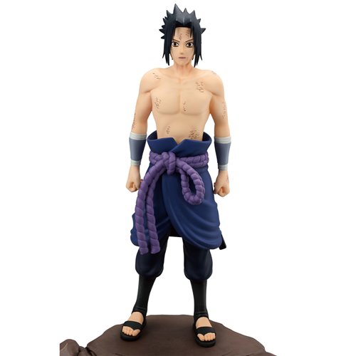 Naruto Shippuden Sasuke and Itachi Uchiha Red Eyes Reflecting the Heart Masterlise Ichibansho Statue
