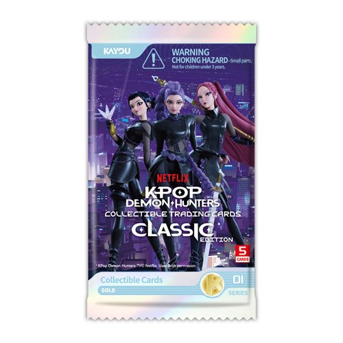 KPop Demon Hunters World Tour Classic Edition Collector Box 001 Collectible Trading Card 5-Pack