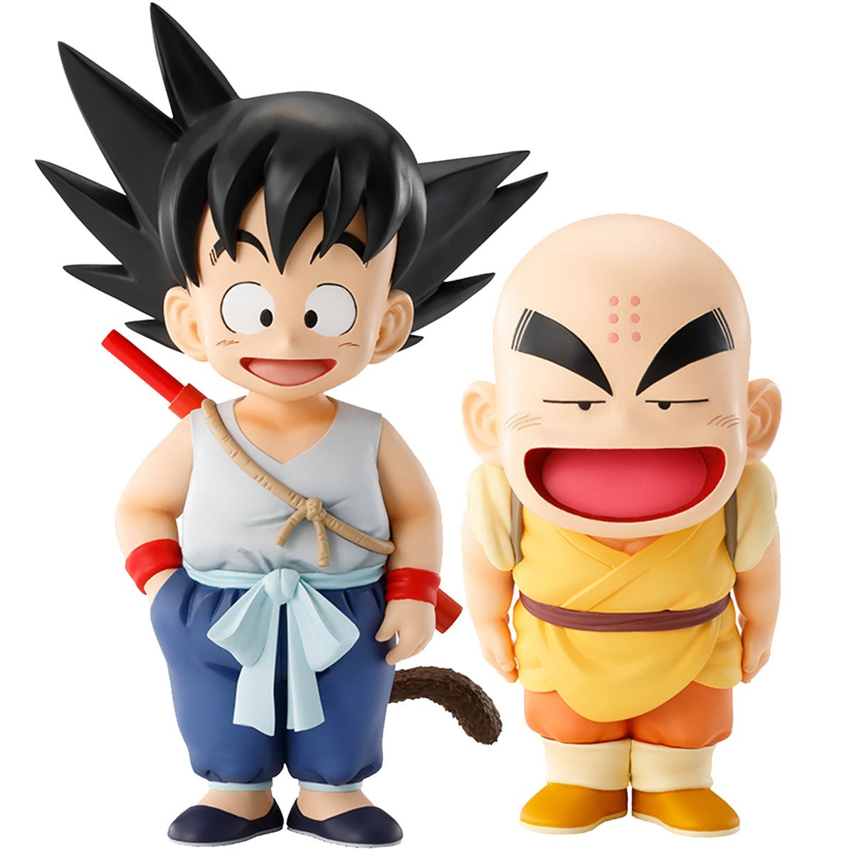 Estatua Ichibansho Masterlise de Dragon Ball Hijo Goku y Krilin - Sesión de Entrenamiento de Hijo Goku