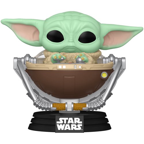 Star Wars: The Mandalorian und Grogu Grogu im Kinderwagen Funko Pop! Vinyl Figur #823
