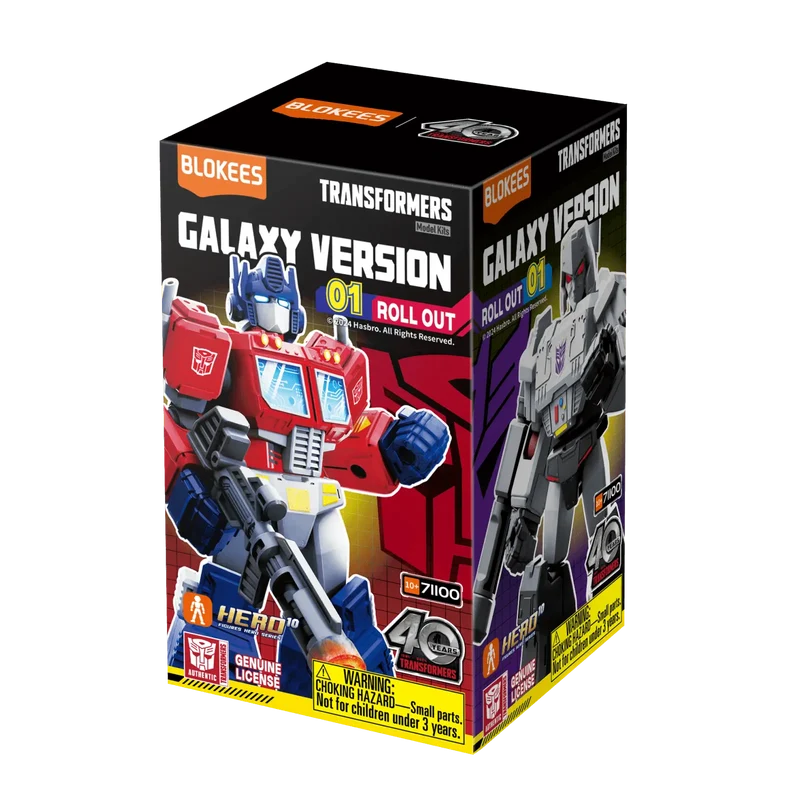 Blokees Transformers Galaxy Version 01 "Rollout" Blind Box
