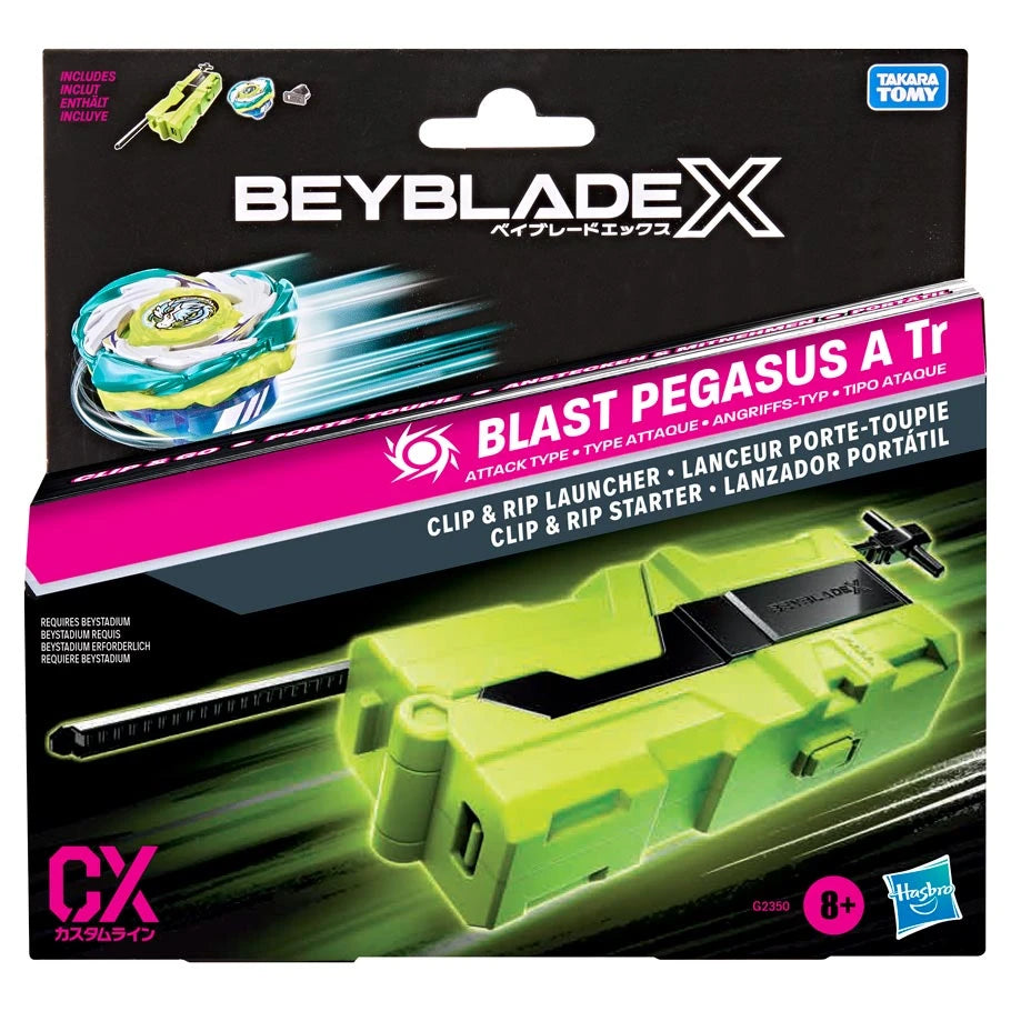 Beyblade: X: Clip & Rip Launcher: Blast Pegasus
