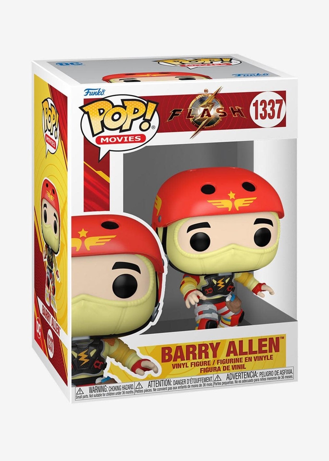 Funko Pop The Flash   Barry Allen In Prototype Suit