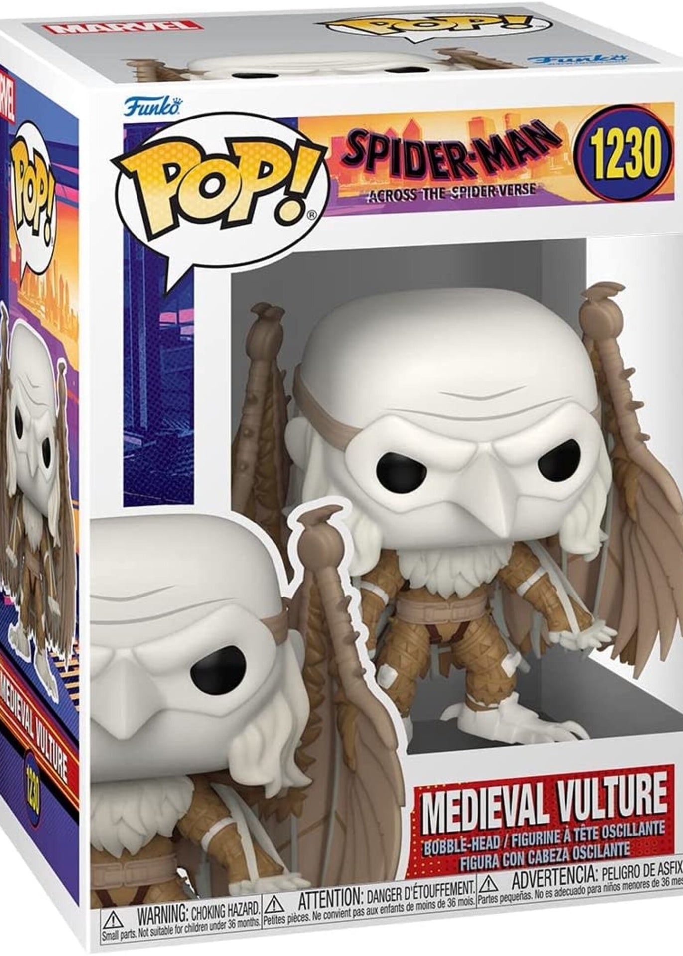 Funko Pop Spider Man Across The Spider Verse   Medieval Vulture