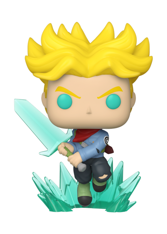 Funko Pop Dragon Ball Super   Super Saiyan Trunks With Sword
