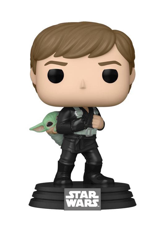 Funko Pop Star Wars   Luke Skywalker  Grogu