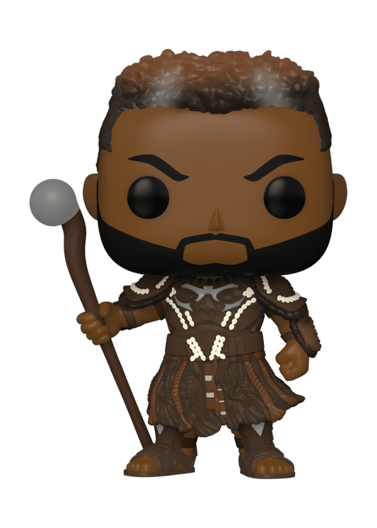 Funko Pop Marvel   Black Panther Wakanda Forever   Mbaku