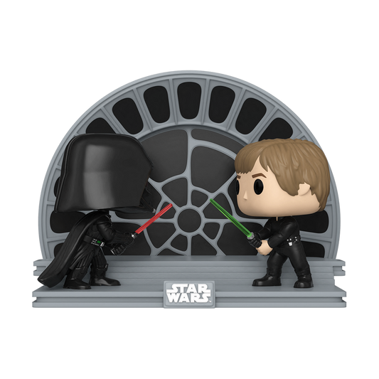 Funko Pop Moment Return Of The Jedi 40Th  Darth Vader Vs Luke Skywalker