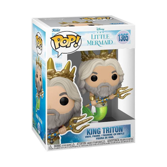 Funko Pop The Little Mermaid   King Triton