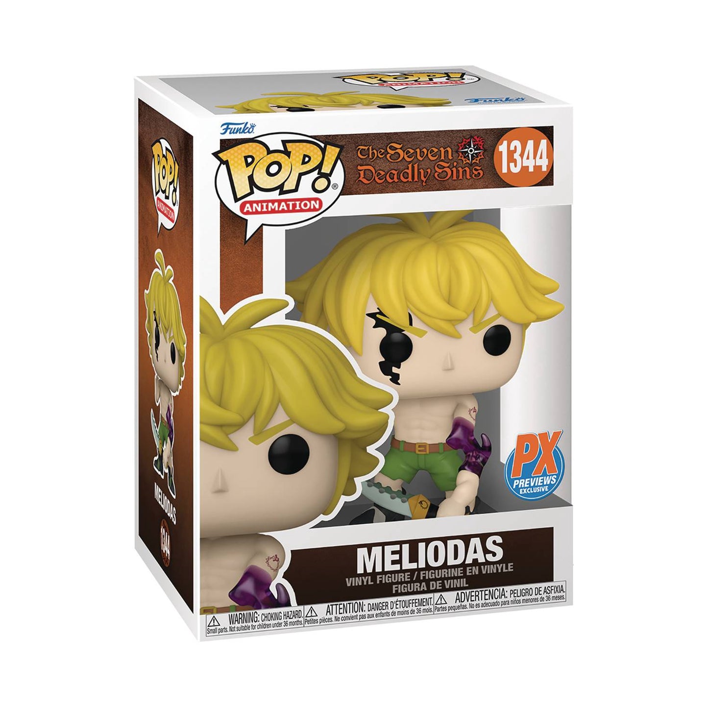Funko Pop The Seven Deadly Sins   Meliodas Demon Mode