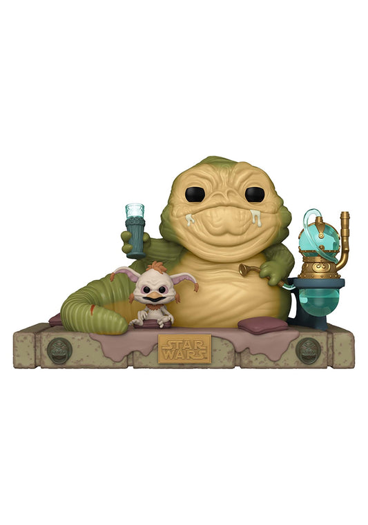 Funko Pop Movie Moment Return Of The Jedi 40Th  Jabba The Hutt  Salacious B Crumb