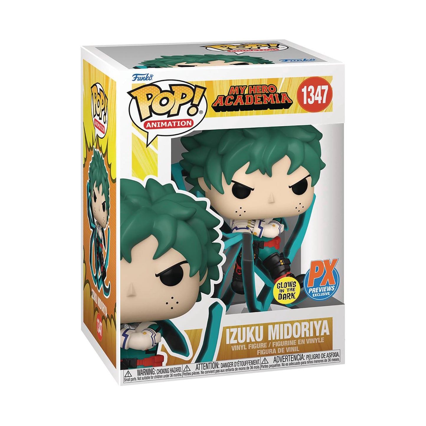 Funko Pop My Hero Academia   Deku Blackwhip Glow In The Dark