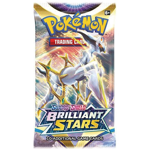 Pokaamon Tcg Sword  Shield   Brilliant Stars Booster Pack Sold As 1