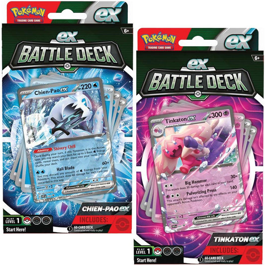 Pokemon Tcg Chien Pao  Tinkaton Ex Battle Deck