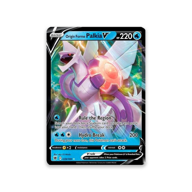 Pokemon Tcg Origin Forme Palkia Vstar League Battle Deck
