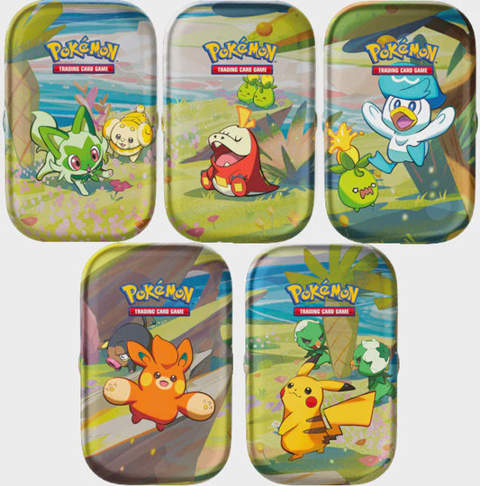 Pokemon Tcg Paldea Friends Mini Tin