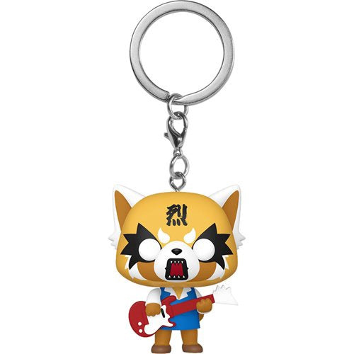 Sanrio Aggretsuko With Guitar Funko Pocket Pop Key Chain