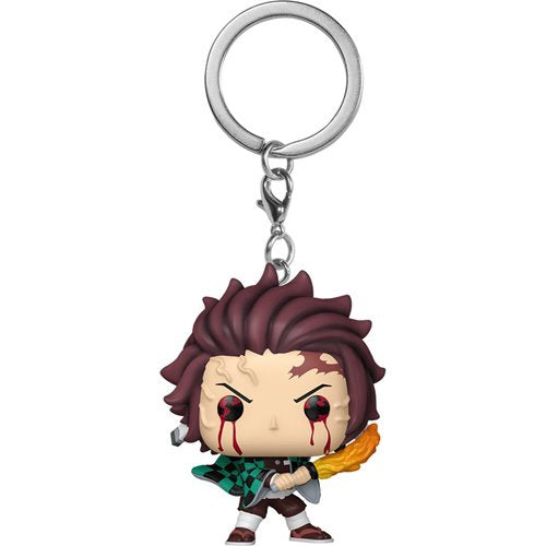 Demon Slayer Tanjiro Kamado Sun Breathing Funko Pocket Pop Key Chain