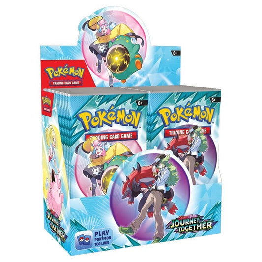 Pokemon Tcg Scarlet  Violet 9 Journey Together Enhanced Booster Display