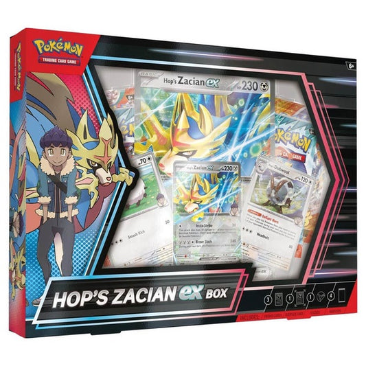 Pokemon Tcg Hops Zacian Ex Box