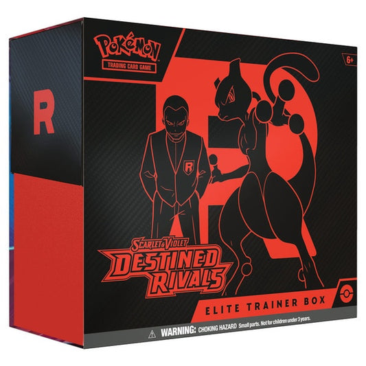 Pokemon Tcg Scarlet  Violet 10 Destined Rivals Elite Trainer Box