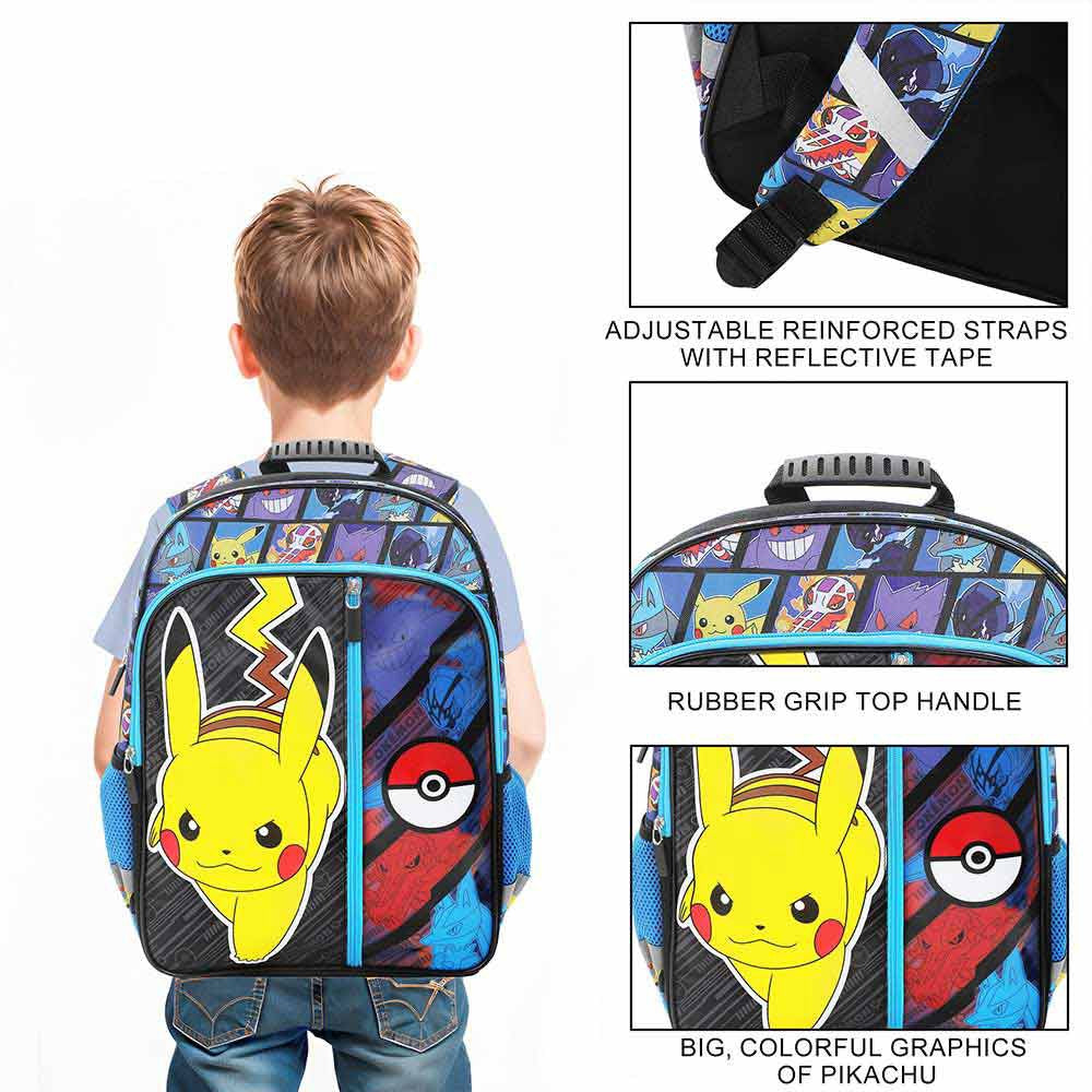 Pokemon Characters Aop Youth Backpack