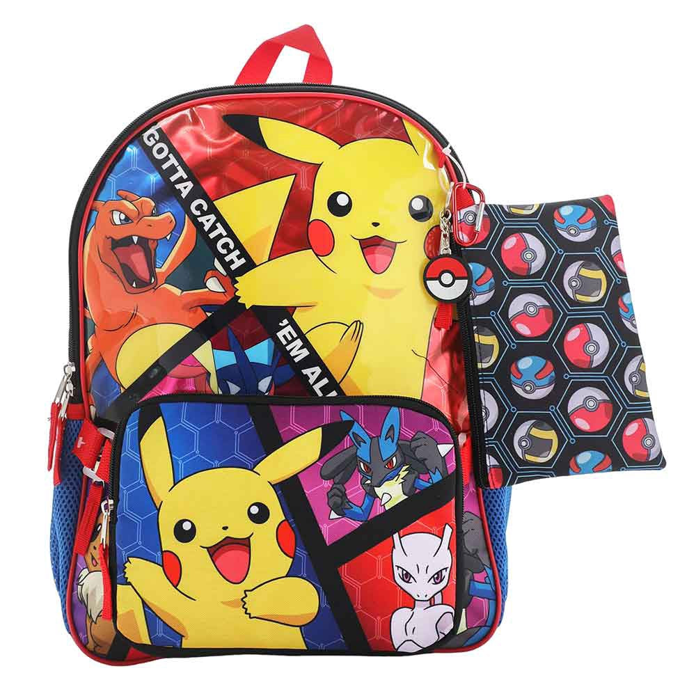 Pokemon Gotta Catch Em All 5Pc Backpack Set