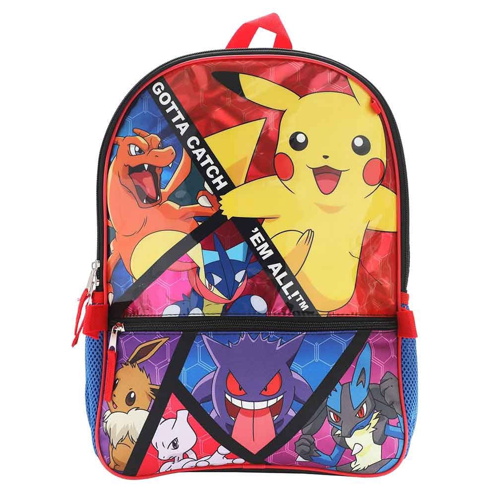 Pokemon Gotta Catch Em All 5Pc Backpack Set