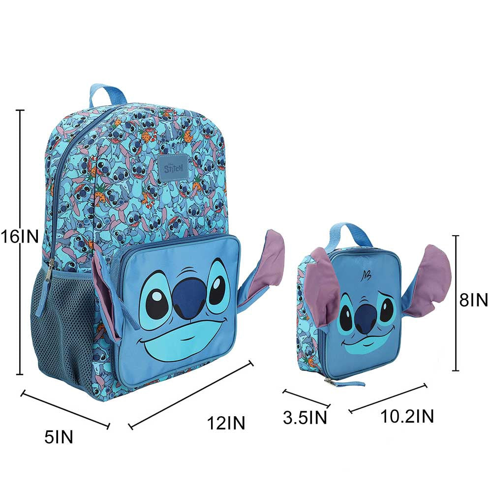 Disney Lilo  Stitch Youth Lunch Kit  Backpack Set