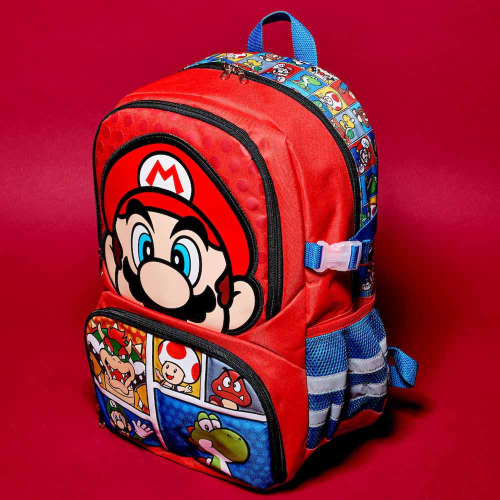 Super Mario Characters Aop Youth Sports Backpack