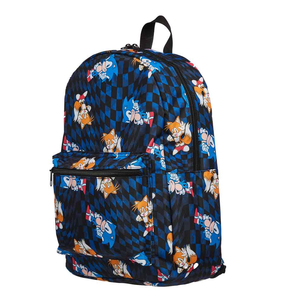 Sonic The Hedgehog Aop Sublimated Laptop Backpack