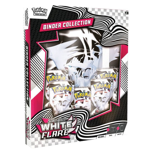 Pokemon Tcg Scarlet  Violet 105 White Flare Binder Collection