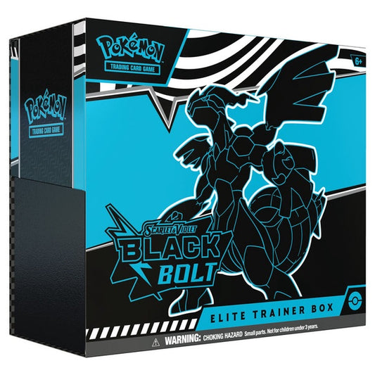 Pokemon Tcg Scarlet  Violet 105 Black Bolt Elite Trainer Box