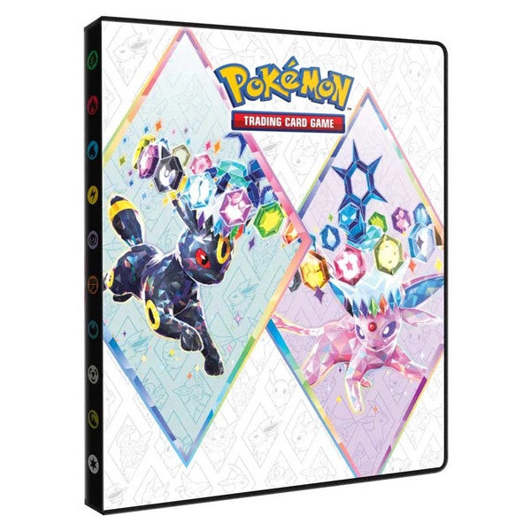 Binder 4 Pocket Portfolio Pokemon Scarlet  Violet Prismatic Evolutions