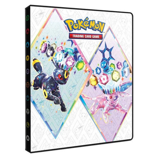 Binder 4 Pocket Portfolio Pokemon Scarlet  Violet Prismatic Evolutions