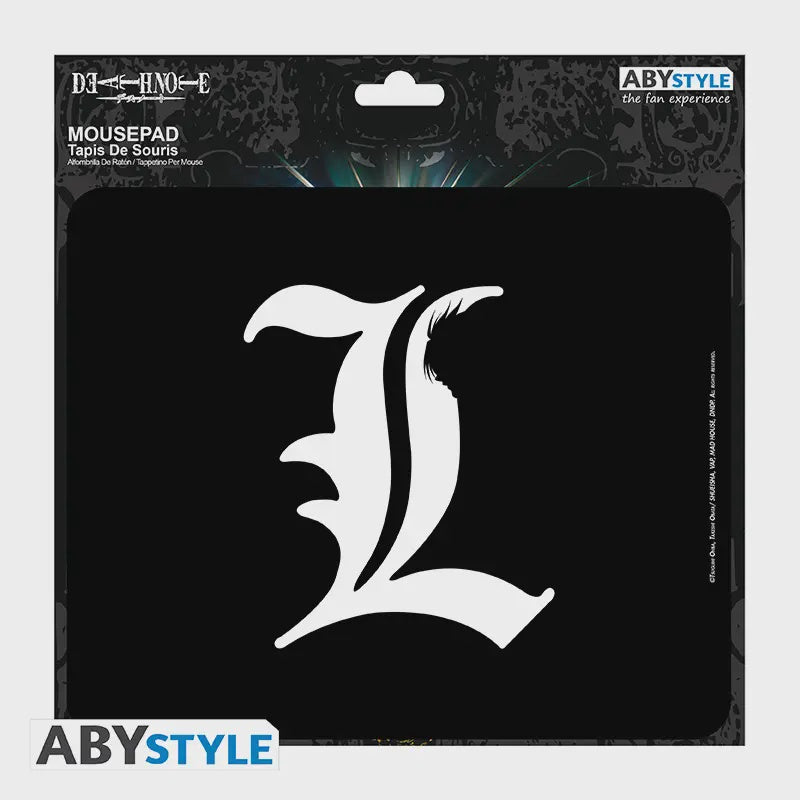 Death Note L Flexible Mousepad 925 X 77 Non Slip Rubber