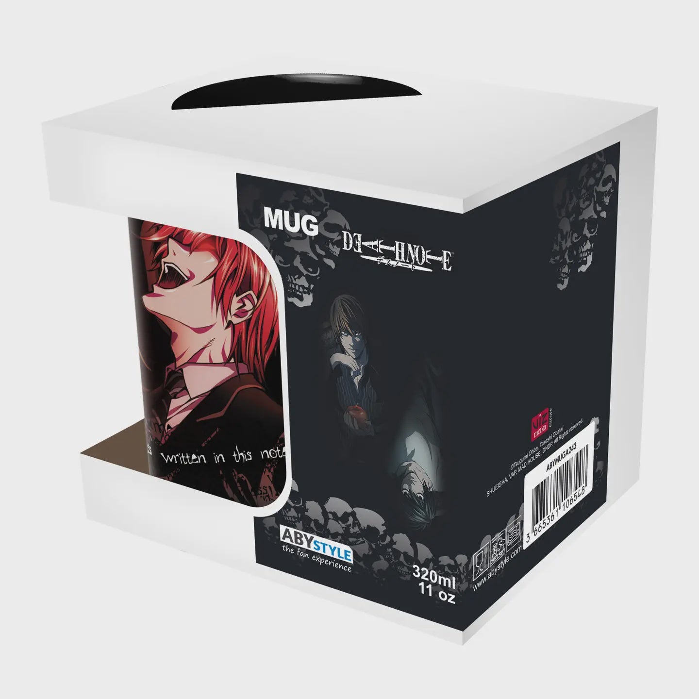 Death Note Mortal Couple Ceramic Coffee Tea Mug 11Fl Oz