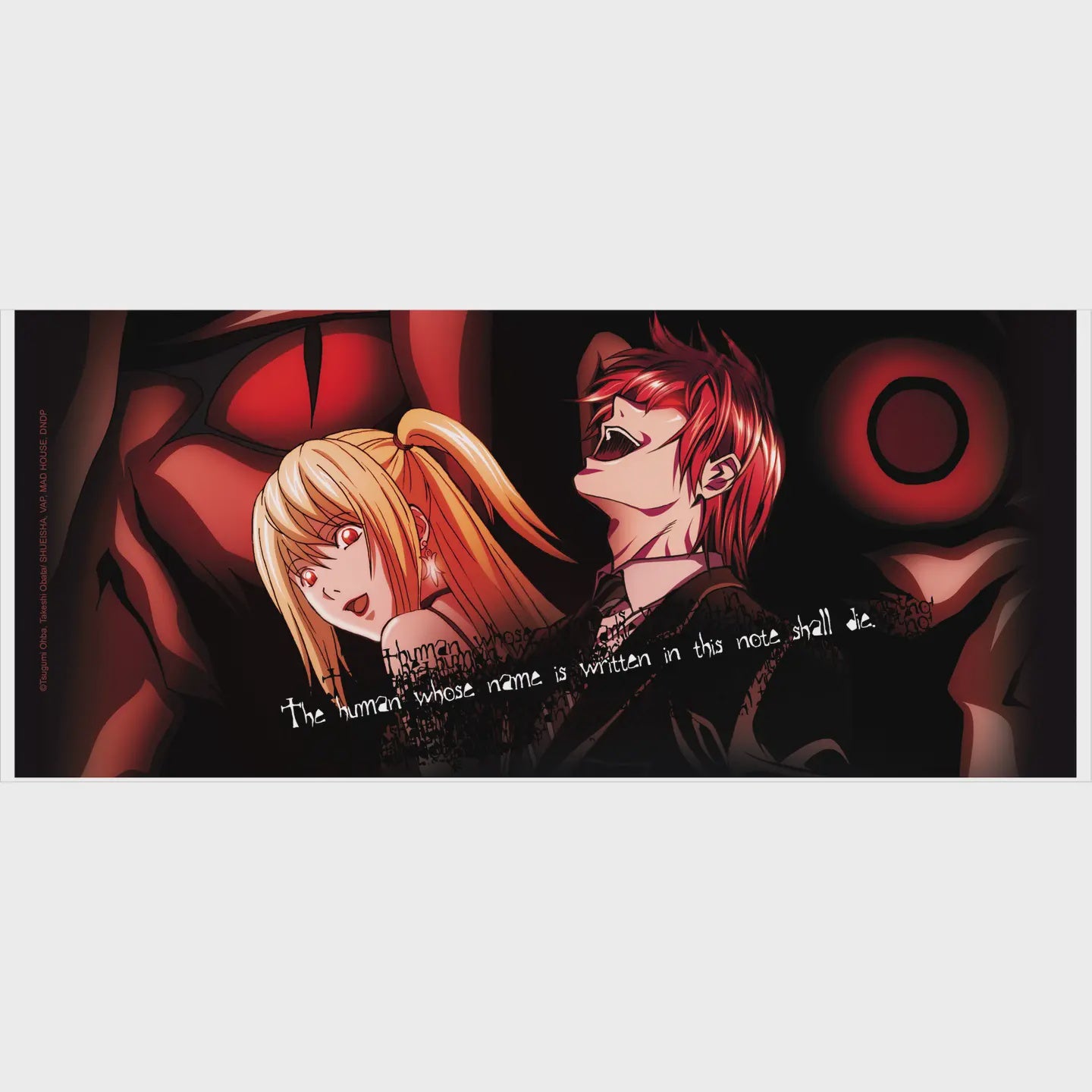 Death Note Mortal Couple Ceramic Coffee Tea Mug 11Fl Oz