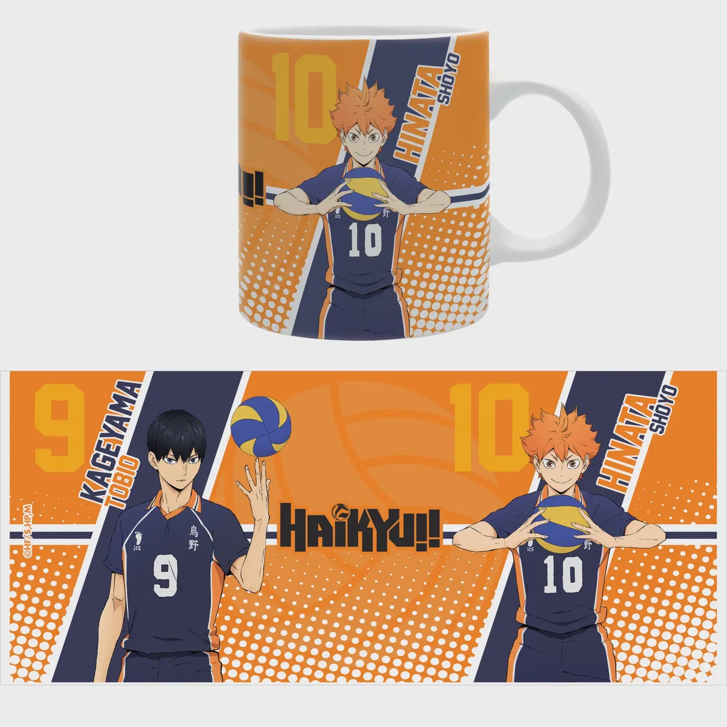 Haikyu Hinata  Kageyama Ceramic Coffee Tea Mug 11 Fl Oz
