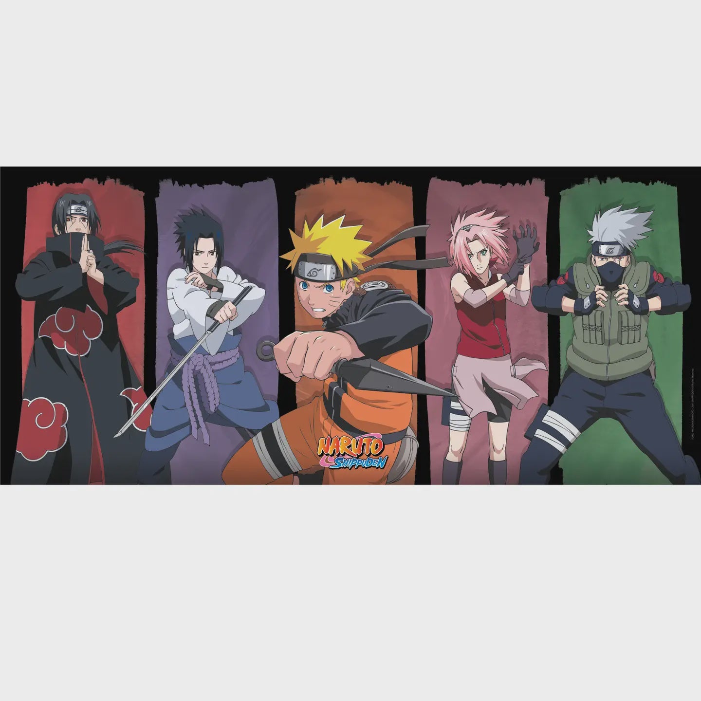 Naruto Shippuden Characters Gaming Mousepad 35 X 16