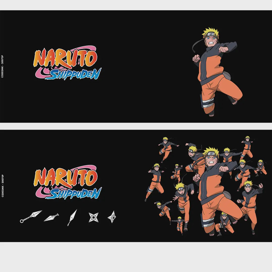 Naruto Shippuden Clone Jutsu Heat Change Mug And Coaster Set