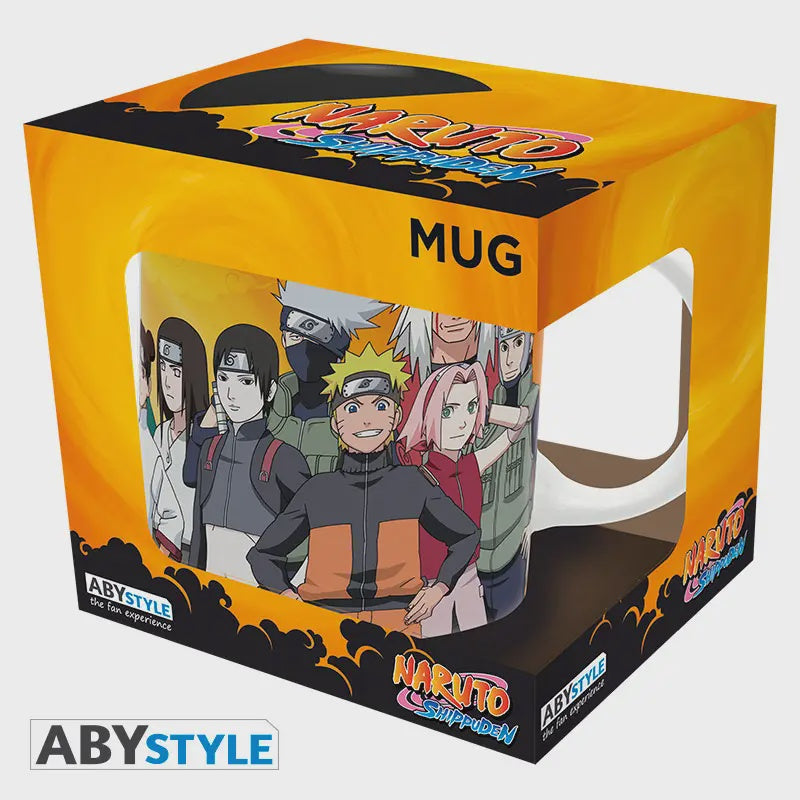 Naruto Shippuden Konoha Ninjas Ceramic Coffee Tea Mug 11 Oz