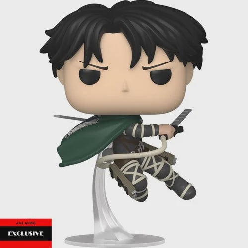 Attack On Titan Captain Levi Ackerman Funko Pop Vinyl Figure 1315   Aaa Anime Exclusive
