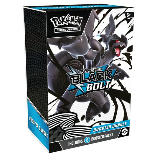 Pokemon Tcg Scarlet  Violet 105 Black Bolt Booster Bundle